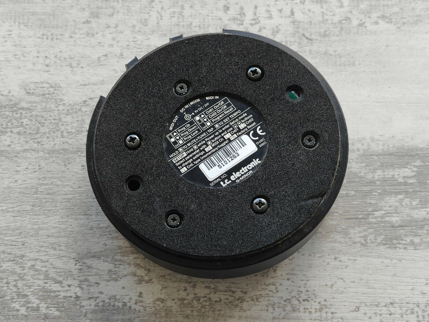 TC Electronic G Minor Midi Controller