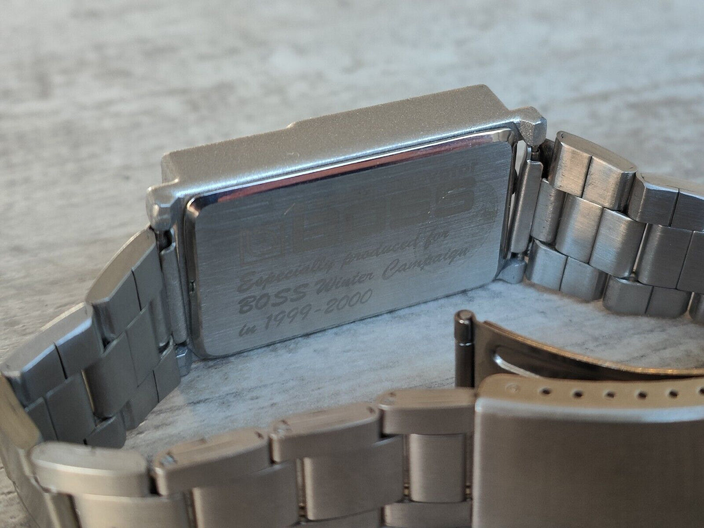 Vintage Boss Pedals SYB-3 Bass Synthesiser Rare Promotional Wrist Watch