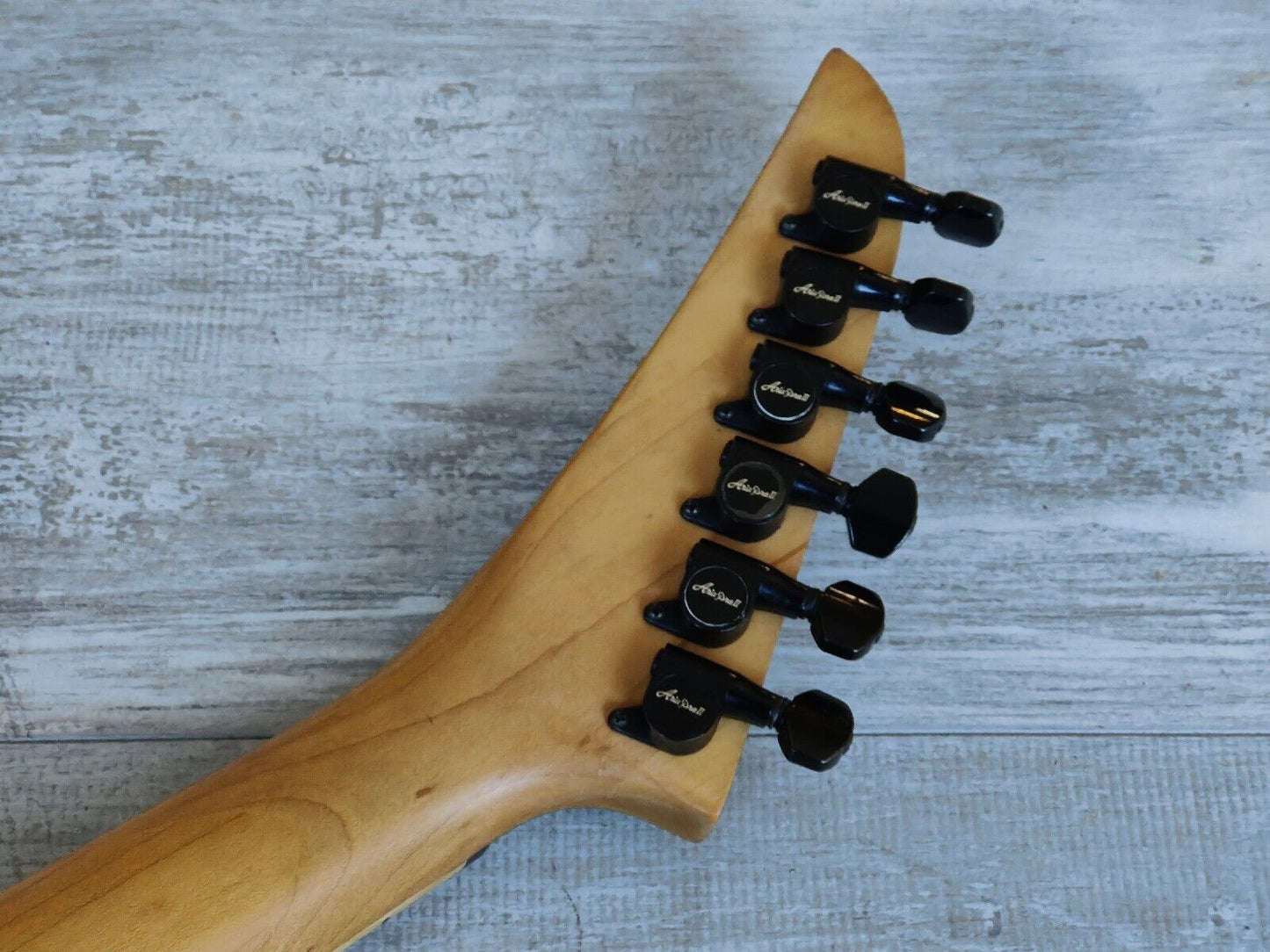 1988 Aria Pro II XR Series XR-ST-2 Dinky Style Superstrat (Black)