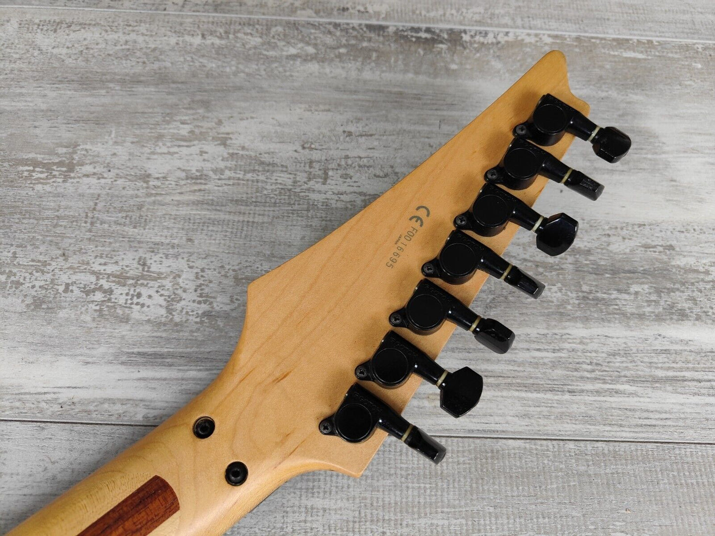 2000 Ibanez Japan (Fujigen) RG7420 7-String Superstrat (Black)