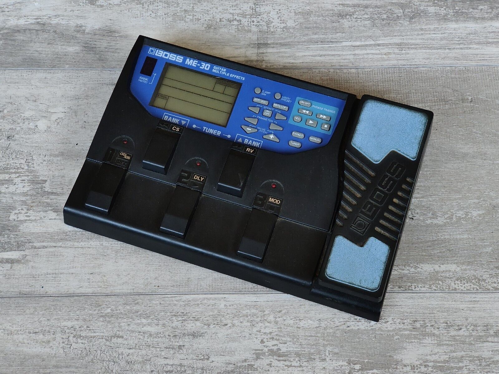 boss multiple effects guitar pedal Boss ME-30 Vintage Multi Effects Pedal – Cool Old Guitars