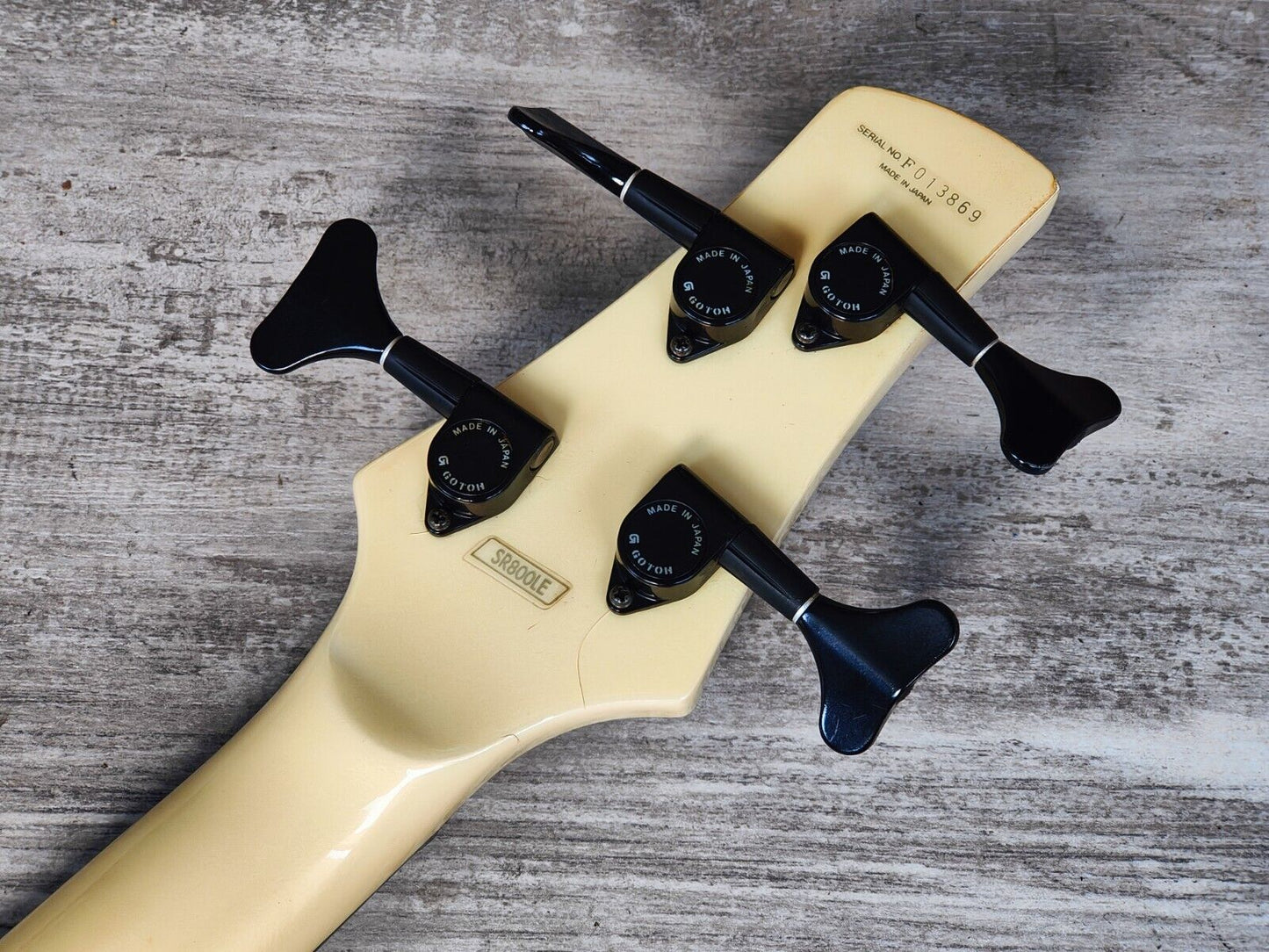 1990 Ibanez Japan SR-800LE SDGR Soundgear Bass (Crystal Pearl White)