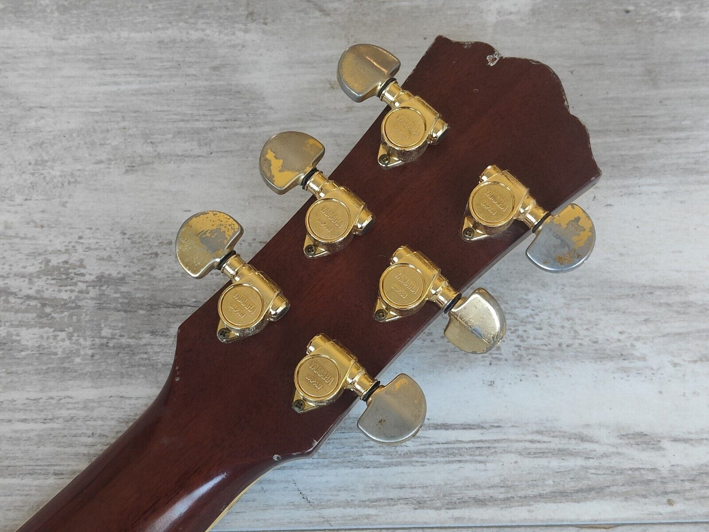 1983 Yamaha LA-37 Japanese Vintage Electric/Acoustic Guitar (Natural)