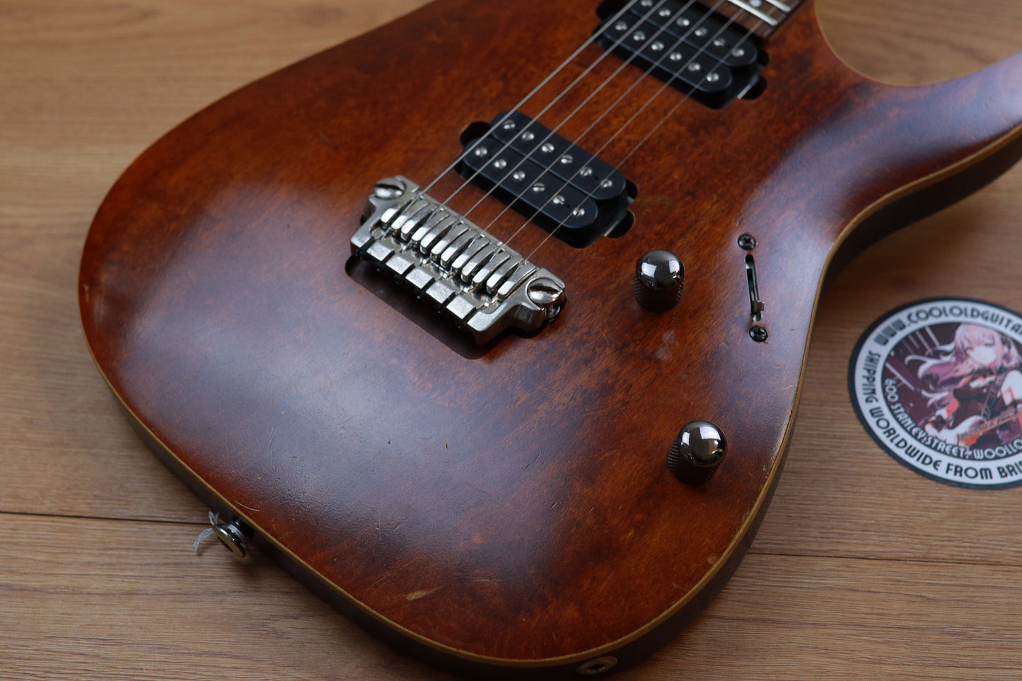 2005 Ibanez Japan Prestige RGA121 HH Superstrat (Brown)