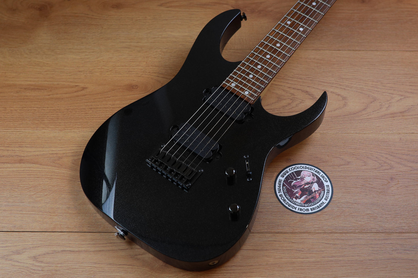 Ibanez Japan Prestige RG15271 7-String HH Superstrat (Black)