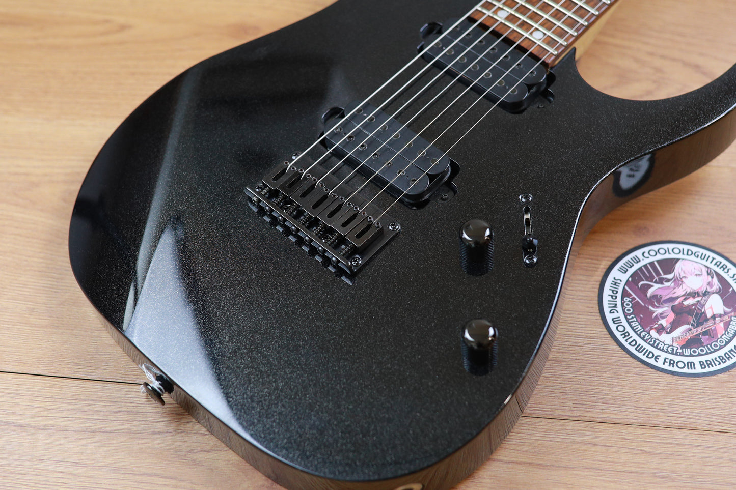 Ibanez Japan Prestige RG15271 7-String HH Superstrat (Black)
