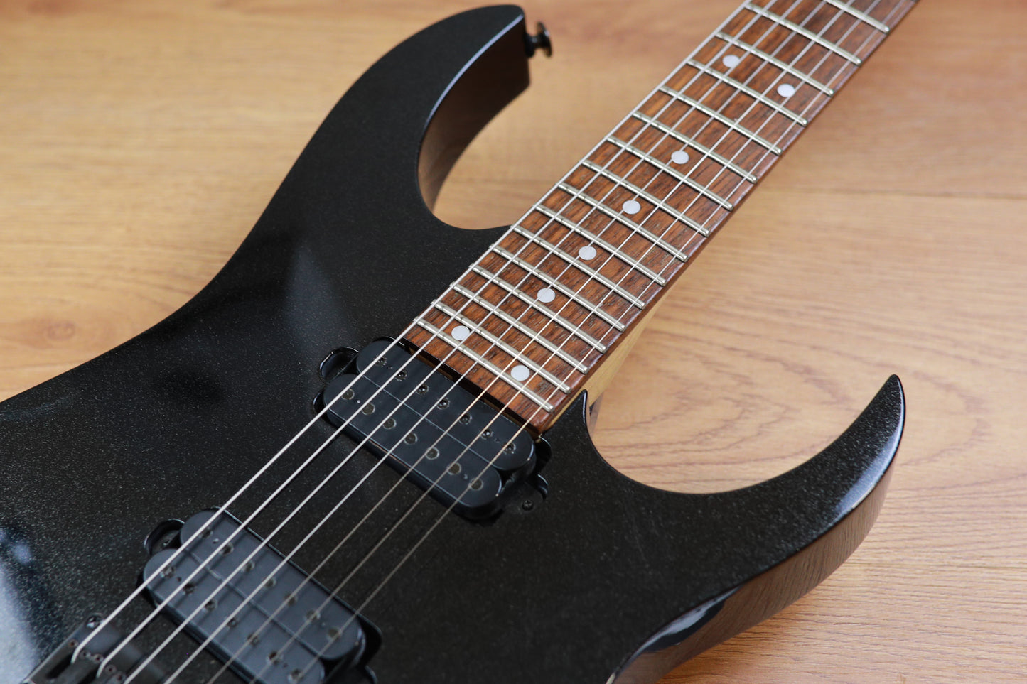 Ibanez Japan Prestige RG15271 7-String HH Superstrat (Black)