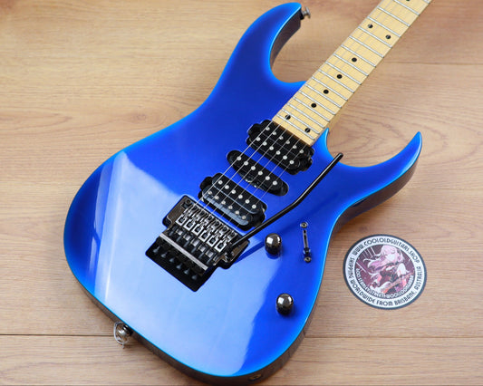 1999 Ibanez RGR580 HSH Superstrat (Jewel Blue Burst)