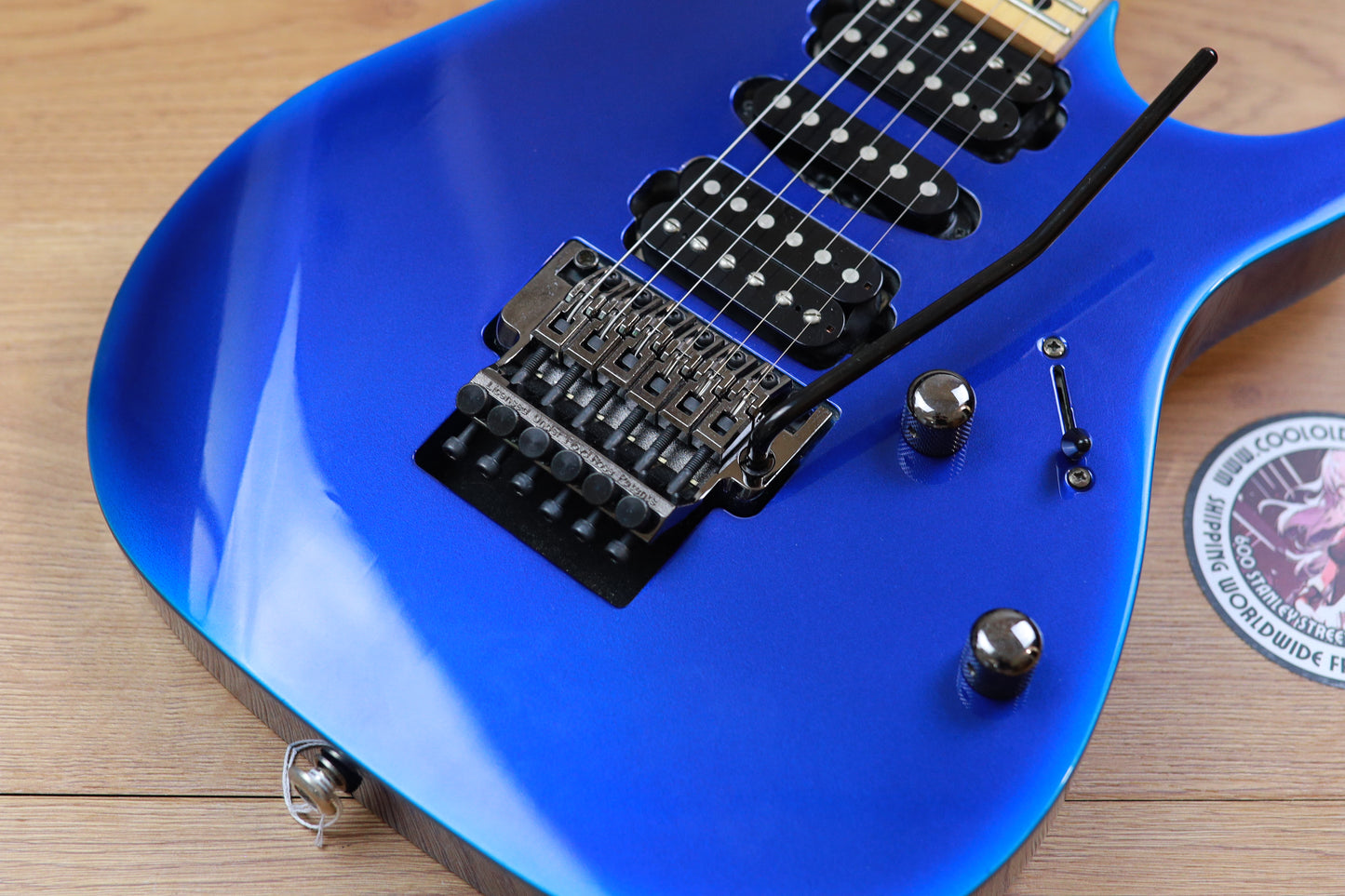 1999 Ibanez RGR580 HSH Superstrat (Jewel Blue Burst)