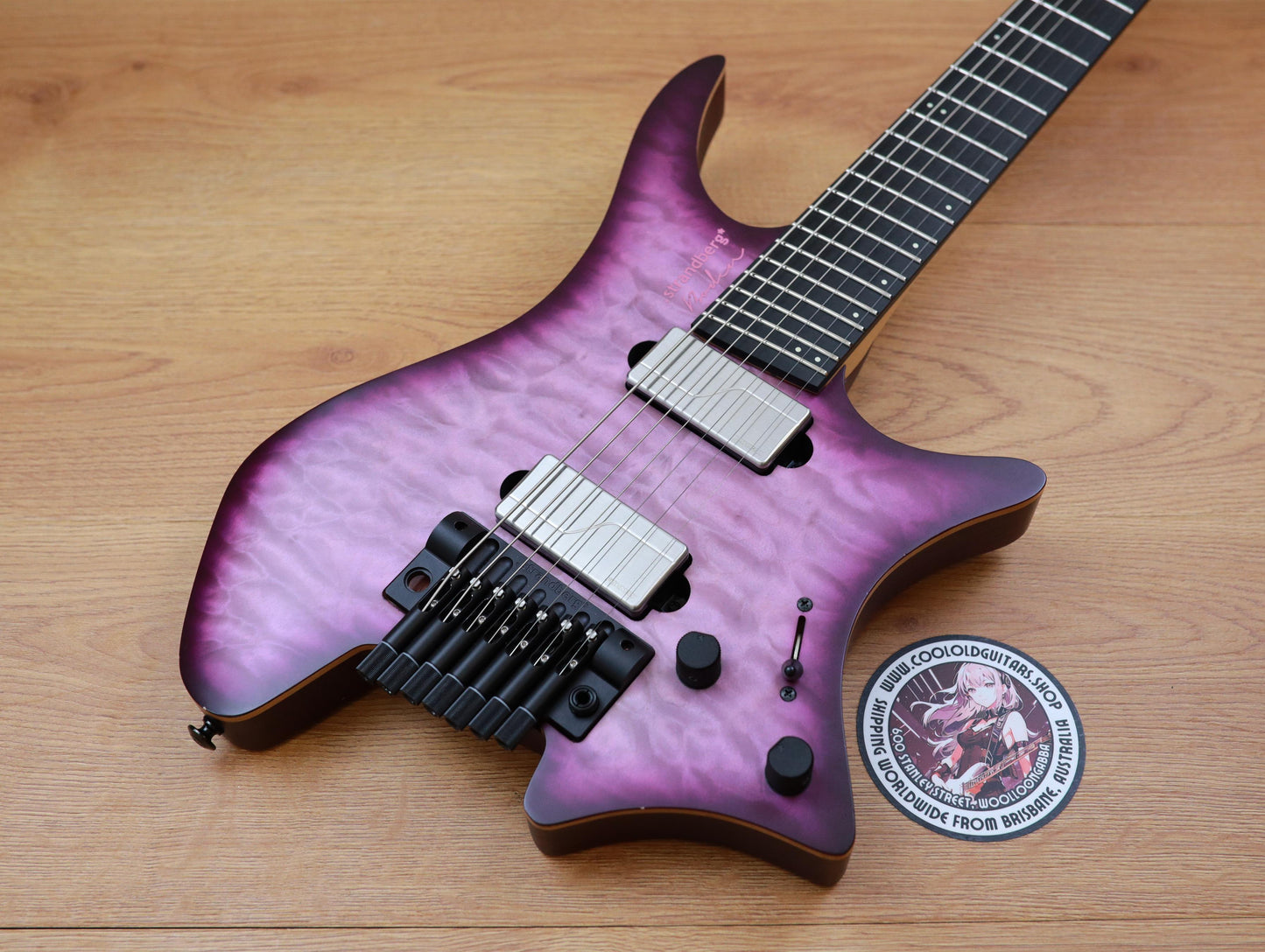 Strandberg Boden Prog NX 7 Headless 7-String w/ Fishman Pickups (Twilight Purple)