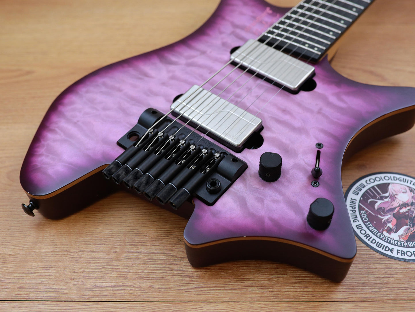 Strandberg Boden Prog NX 7 Headless 7-String w/ Fishman Pickups (Twilight Purple)