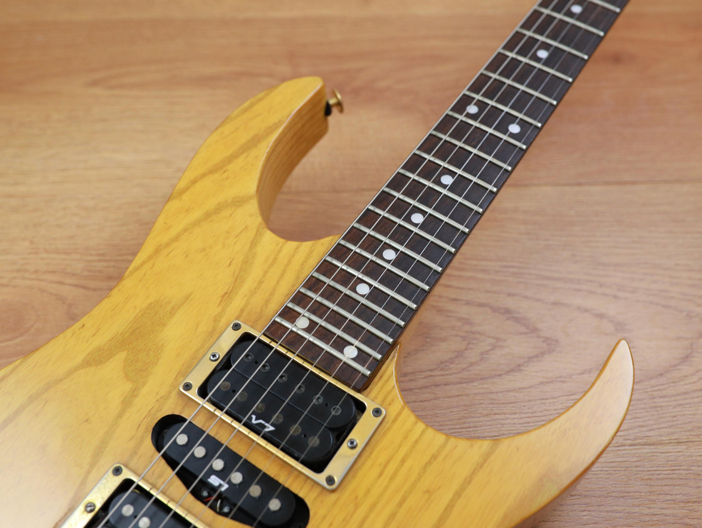 1993 Ibanez Japan RG670 HSH Superstrat (Natural Matte)