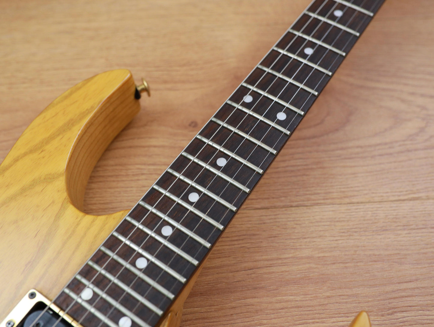 1993 Ibanez Japan RG670 HSH Superstrat (Natural Matte)