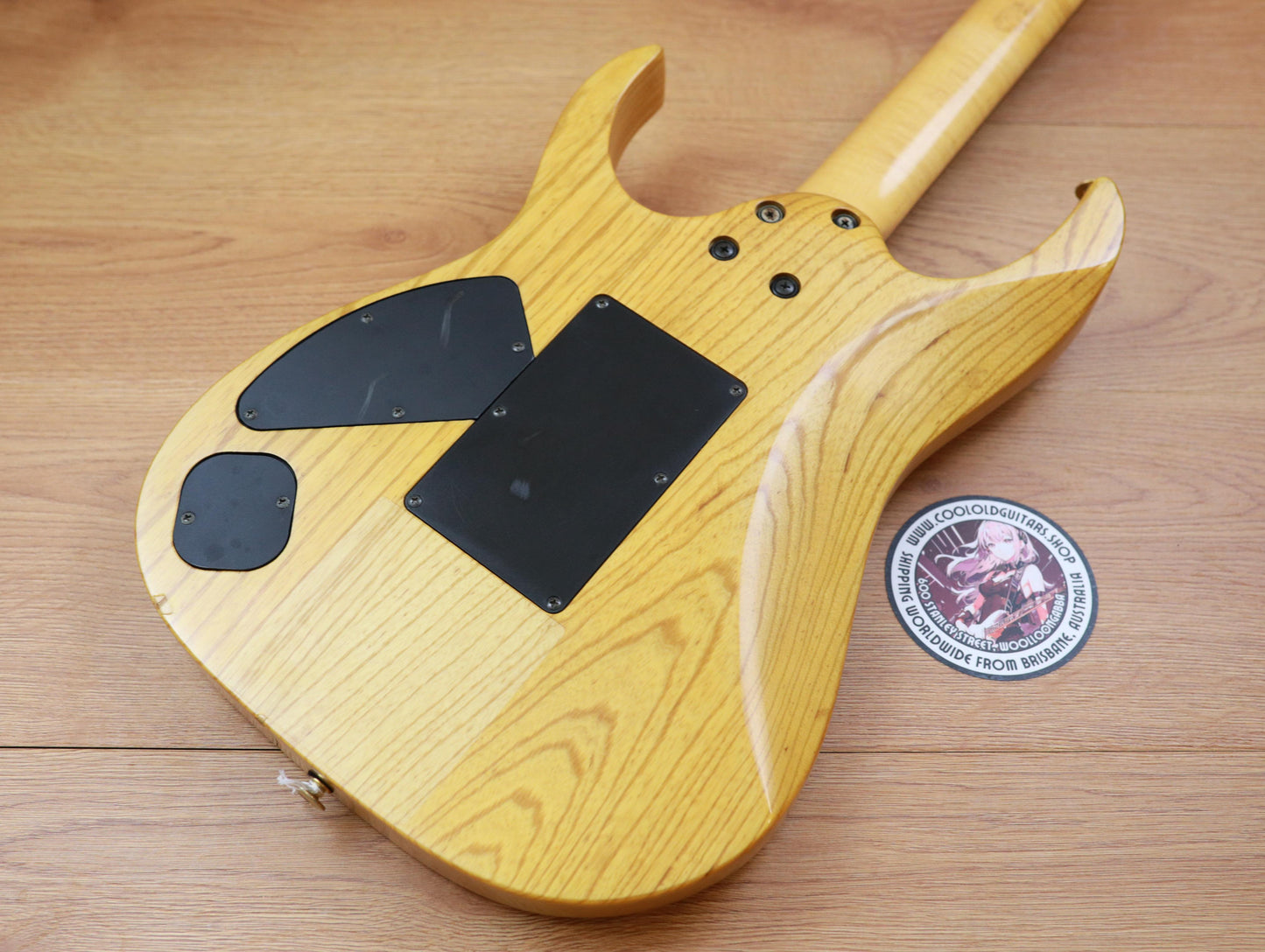 1993 Ibanez Japan RG670 HSH Superstrat (Natural Matte)
