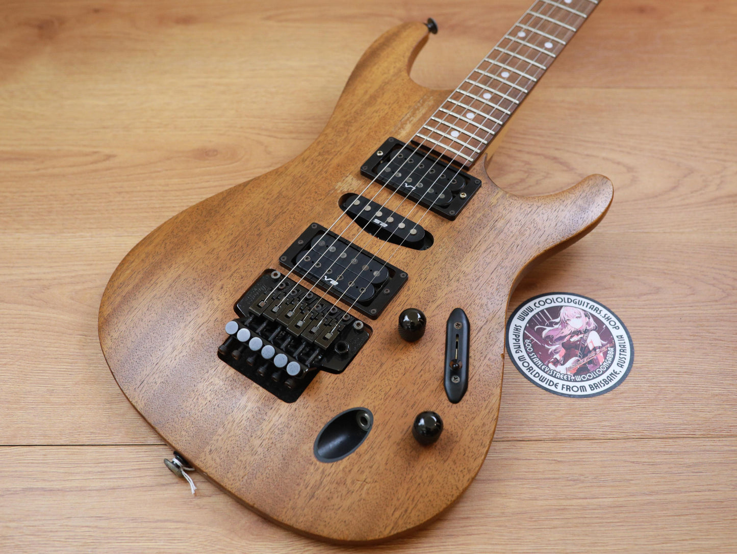 1997 Ibanez Japan S470 S Series Superstrat Stained Oil (Natural Mahogany)
