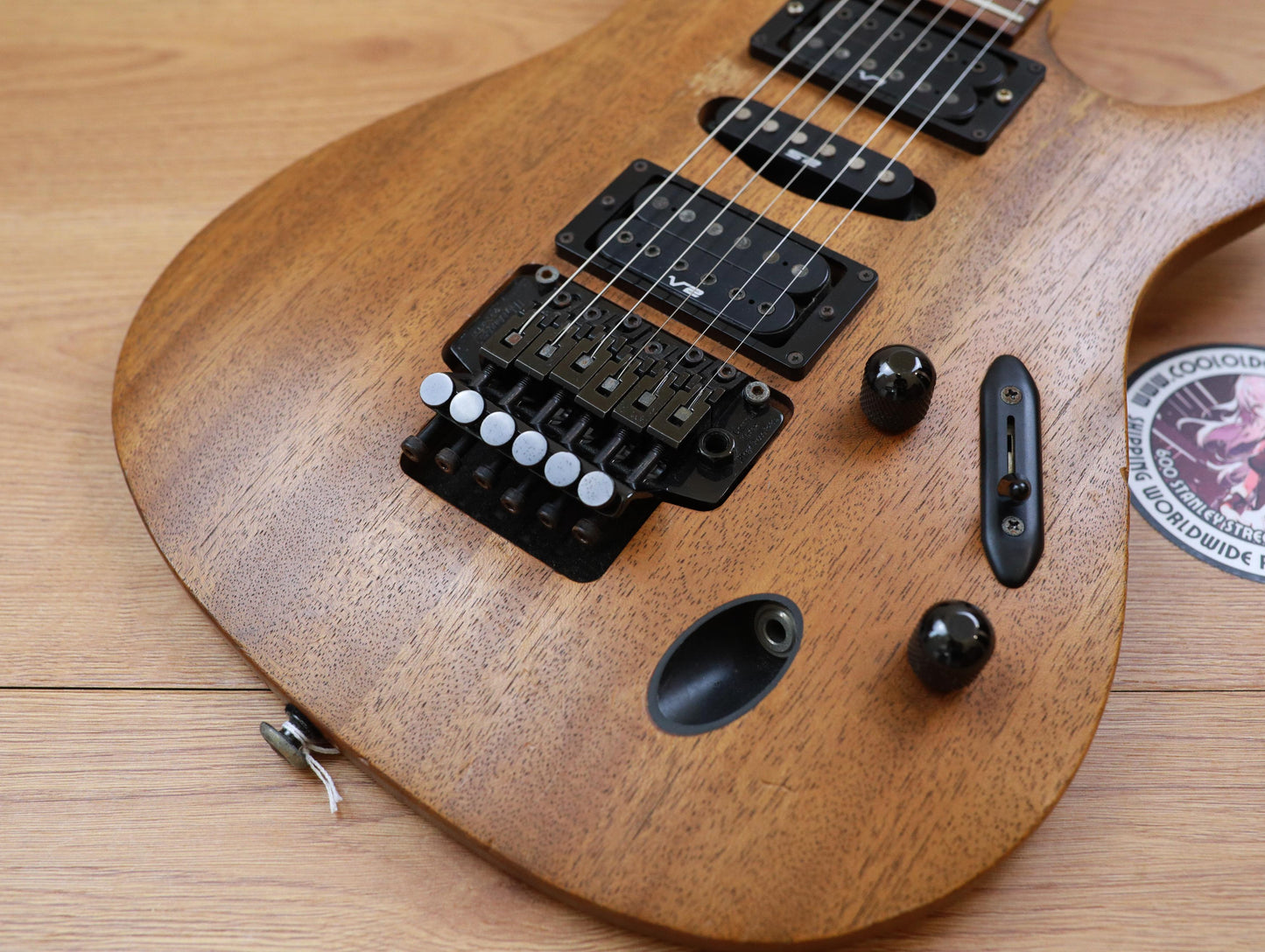 1997 Ibanez Japan S470 S Series Superstrat Stained Oil (Natural Mahogany)