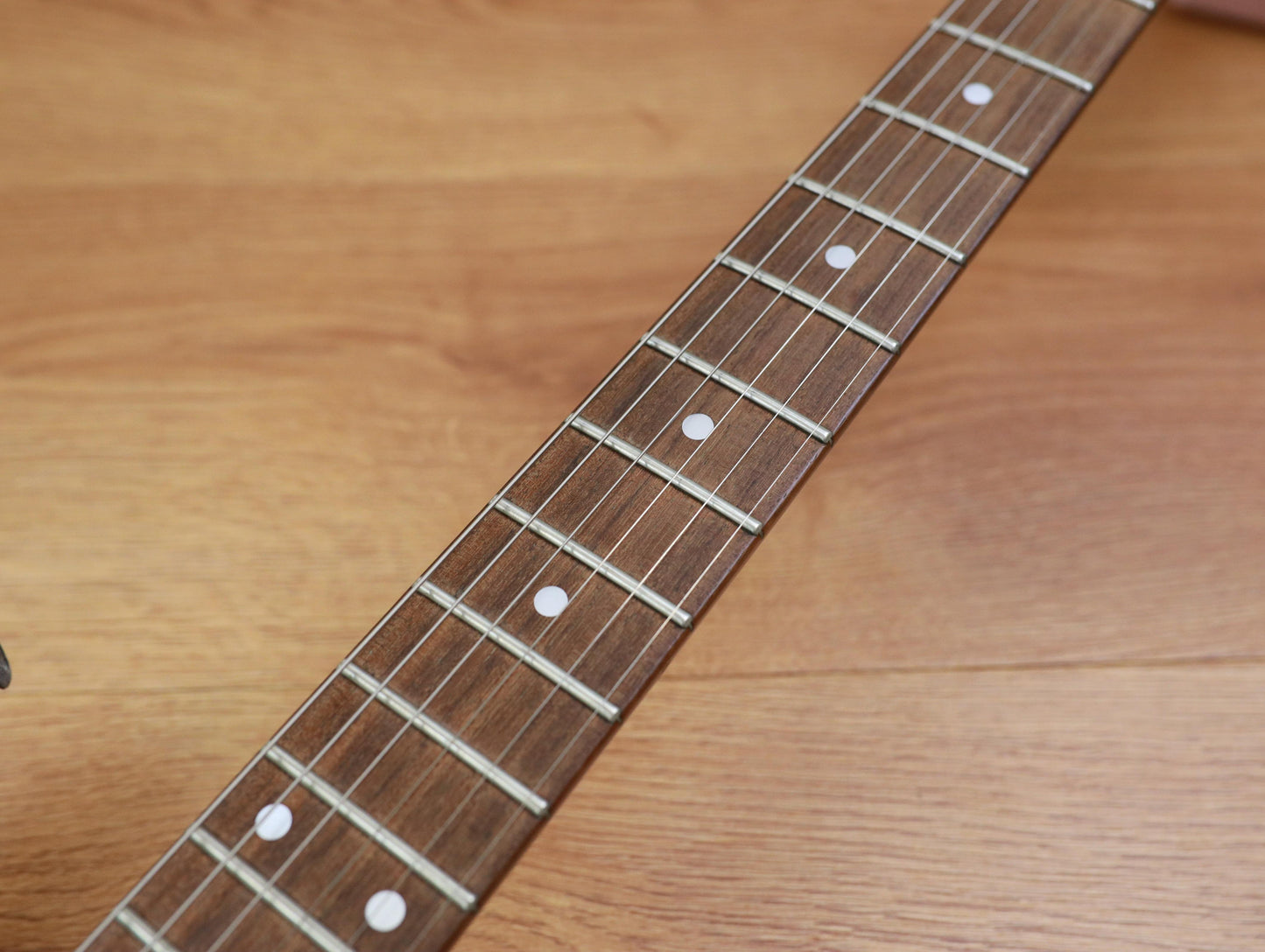 1997 Ibanez Japan S470 S Series Superstrat Stained Oil (Natural Mahogany)