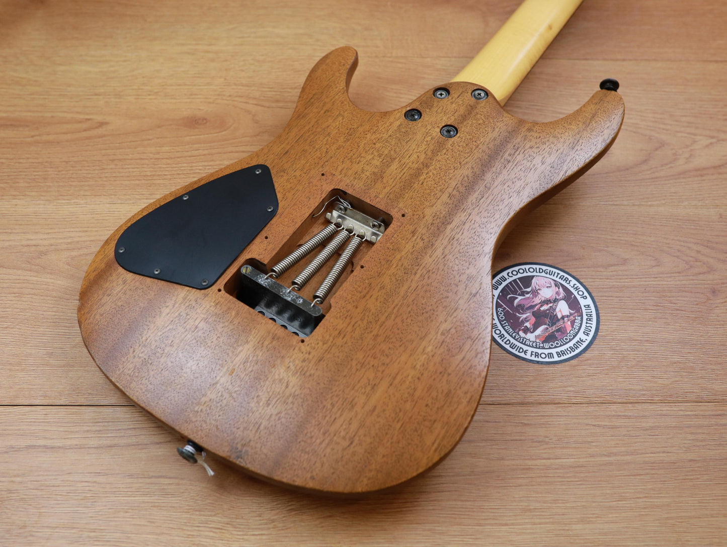 1997 Ibanez Japan S470 S Series Superstrat Stained Oil (Natural Mahogany)