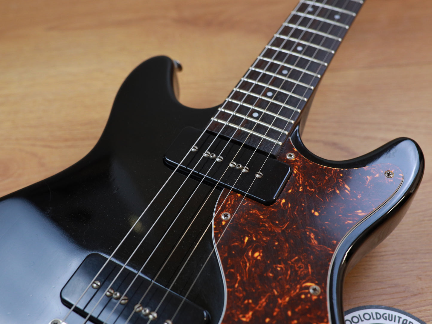 1990's Yamaha Japan SG-RR Standard Double Cutaway w/P90 (Black)