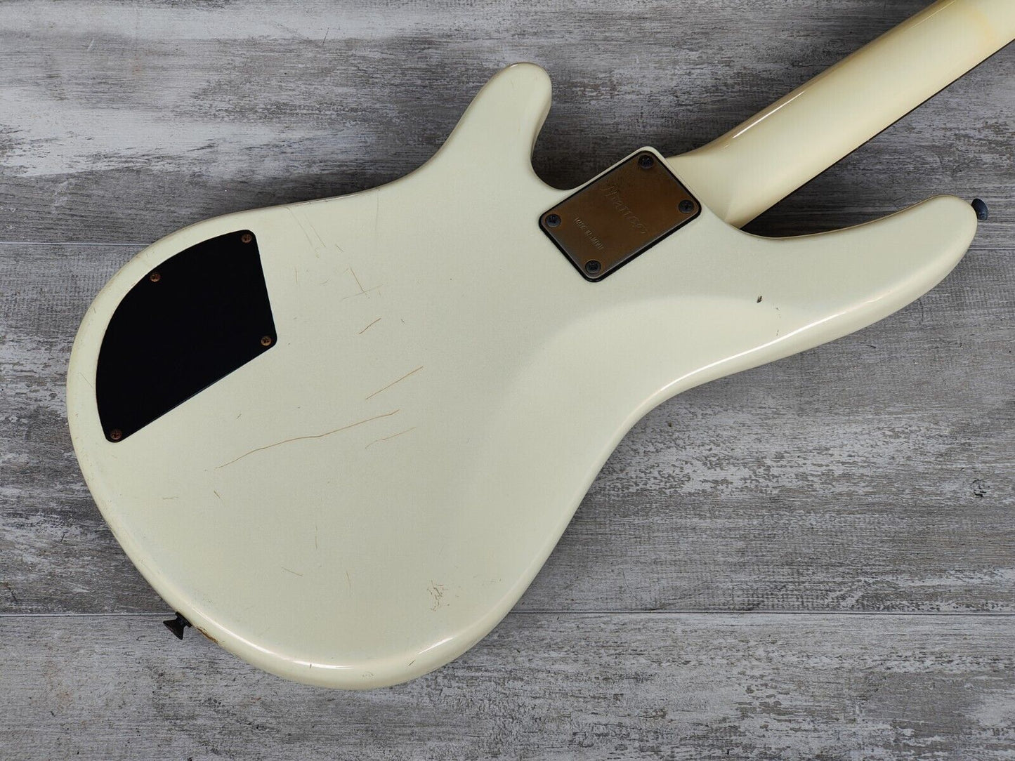 1987 Ibanez Japan RB835 Roadstar II Bass Guitar (Crystal Pearl White)