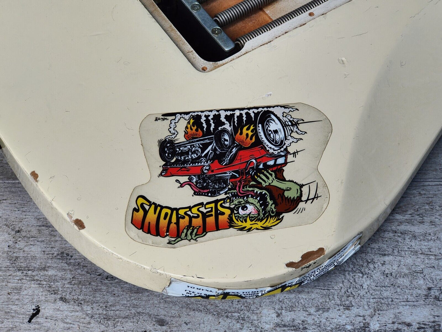 1987 Ibanez Japan RG550 Modified Superstrat - Duncan/Dimarzio Pickups (White)