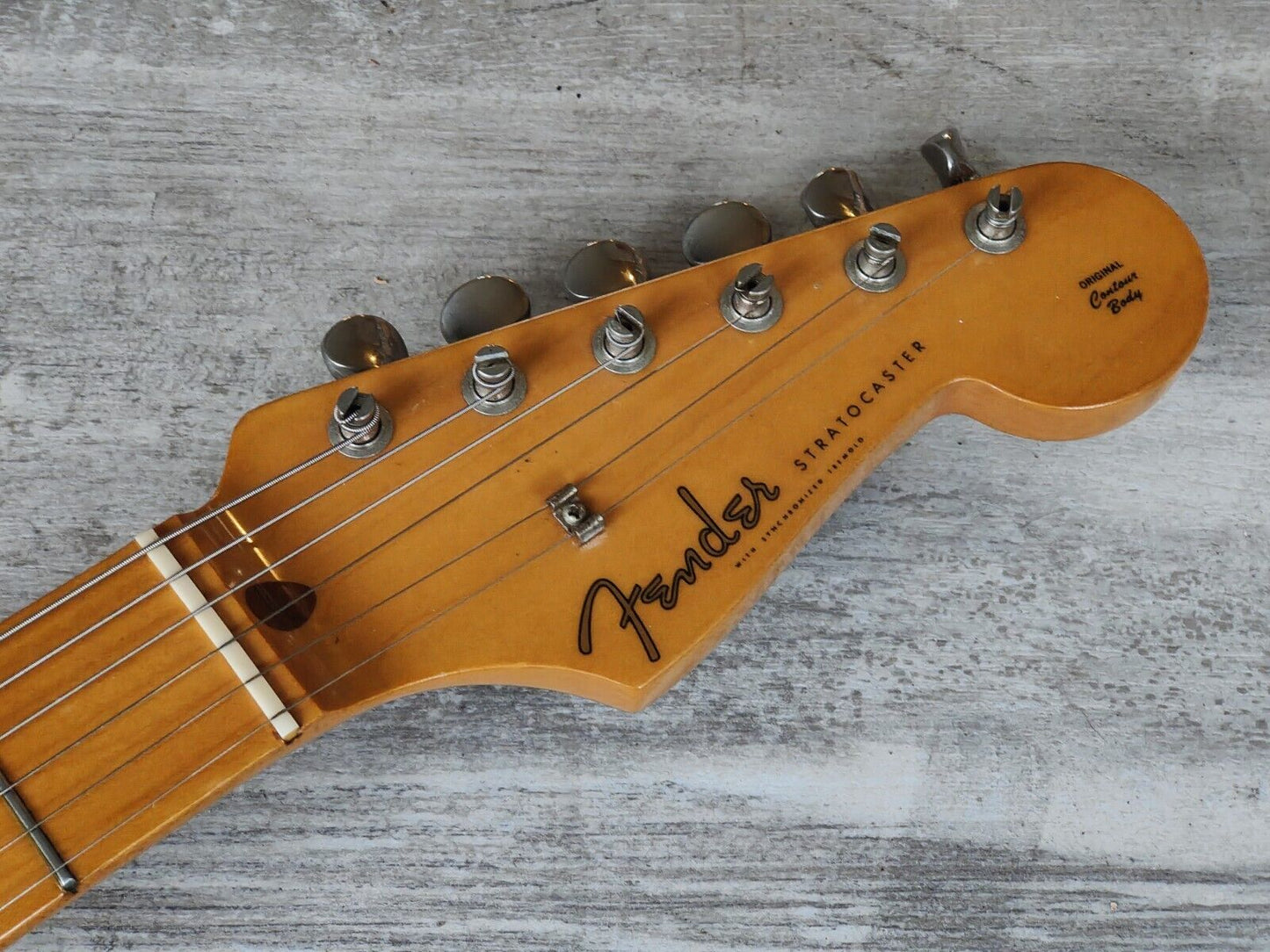 1991 Fender Japan ST57-650 '57 Reissue Vintage Stratocaster (Brown Sunburst)