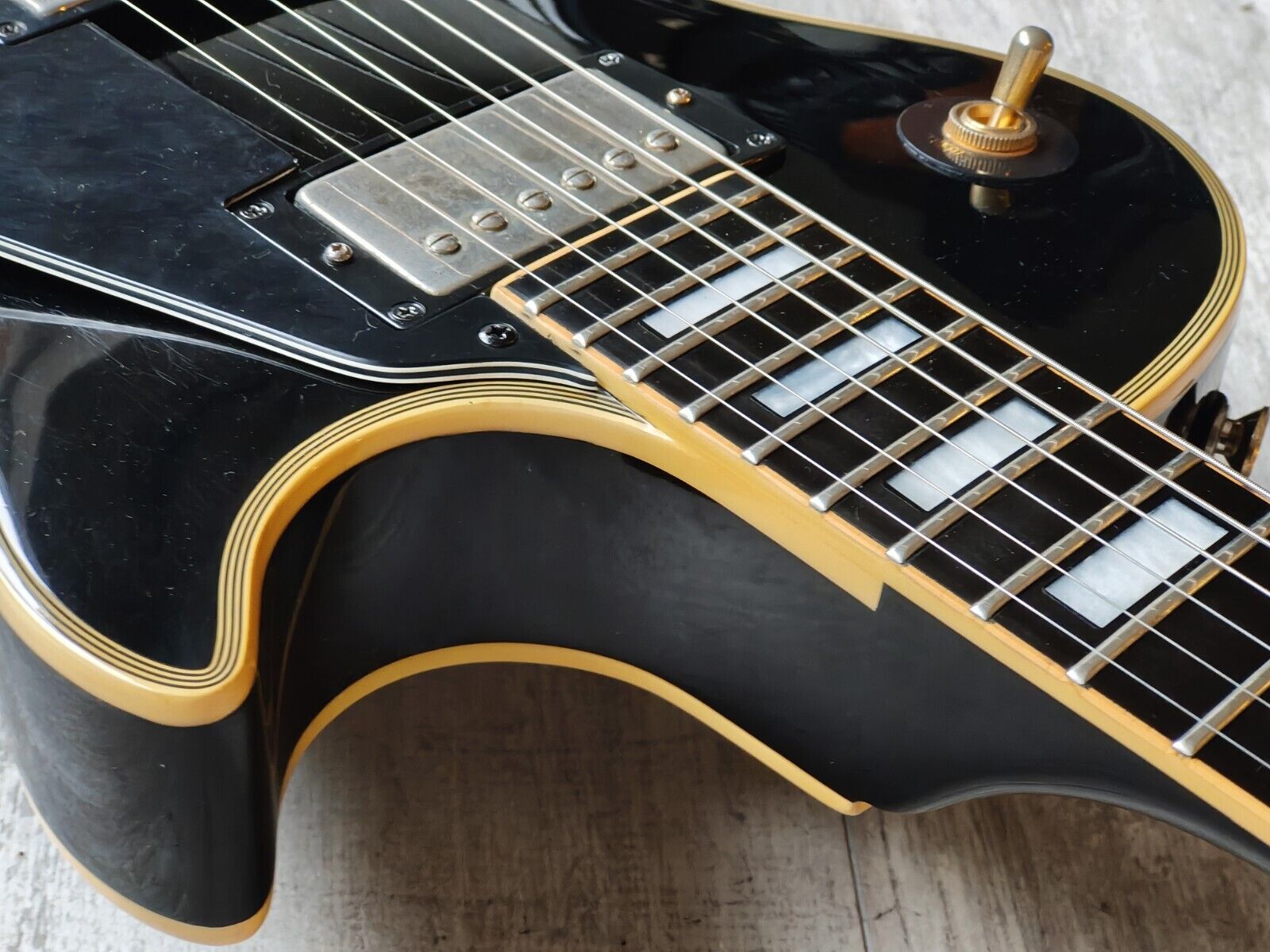1990's Greco Les Paul Custom (Ebony) – Cool Old Guitars