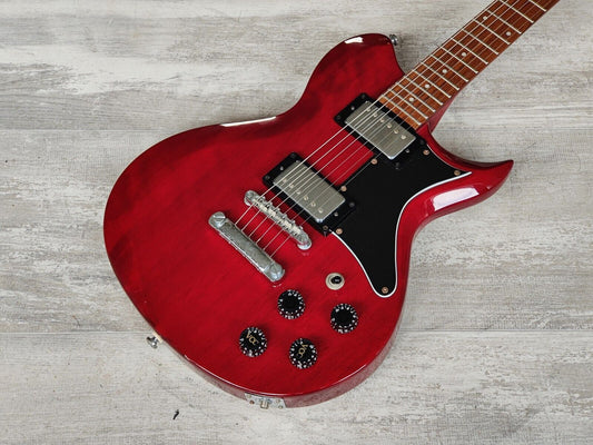 1999 Washburn WI-64 Single Cutaway (Cherry Red)