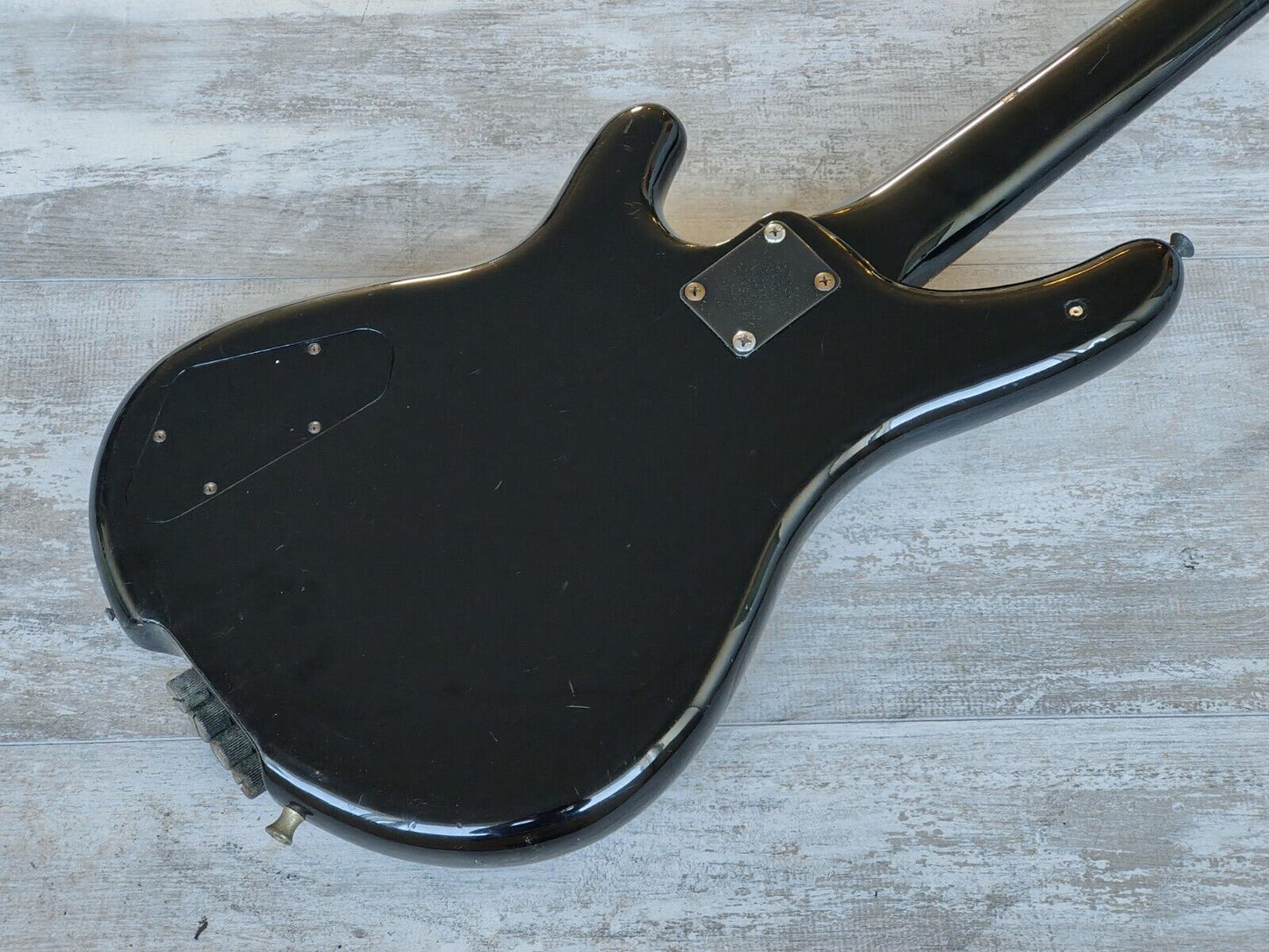 1980's Yamaha Japan MBX Motion B Headless/Fretless Medium Scale Bass (Black)
