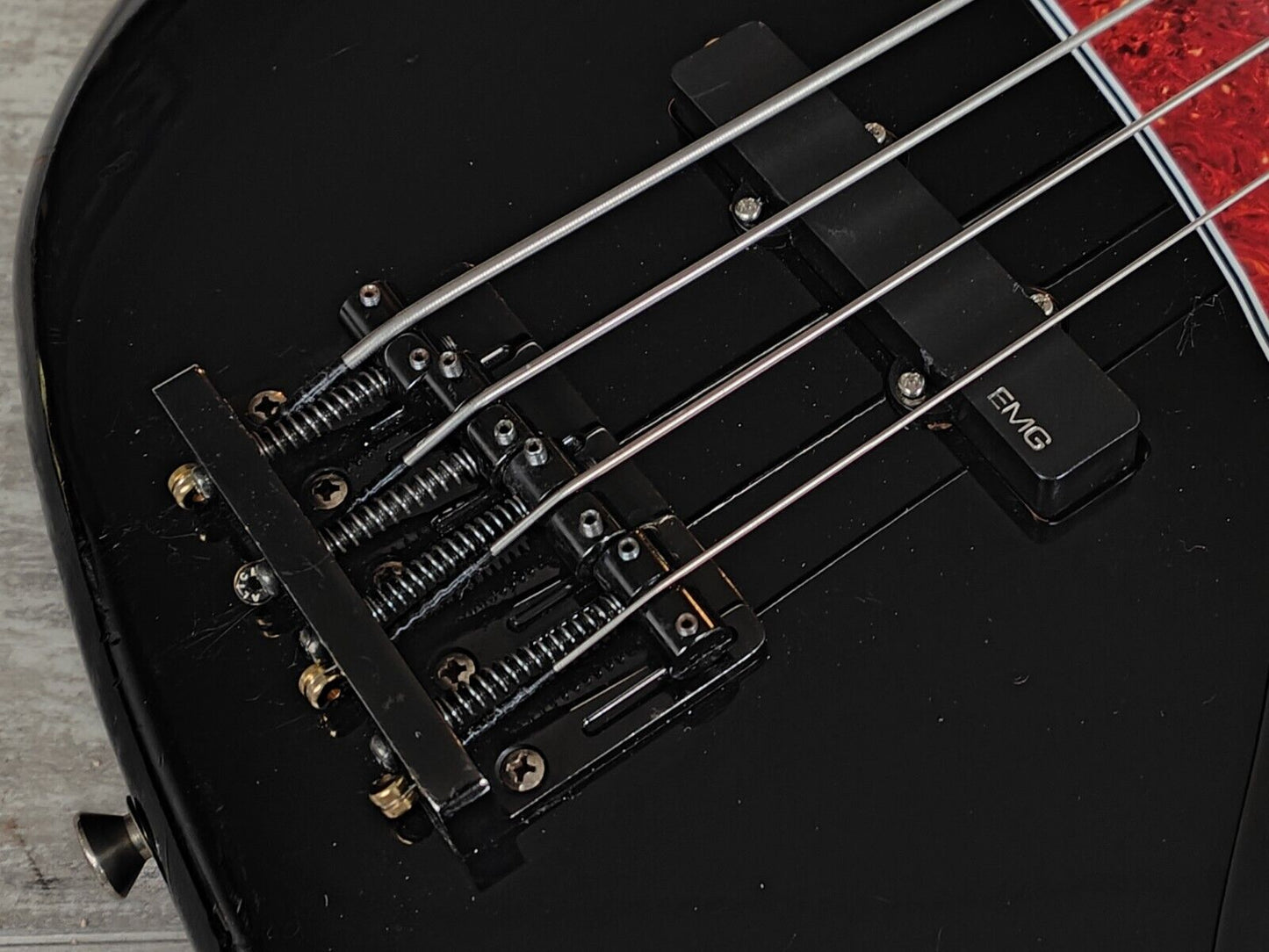 1980's ESP Japan Fretless Jazz Bass w/EMG's (Black)