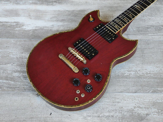 1975 Yamaha Japan SG-175 Double Cutaway SG (Red)