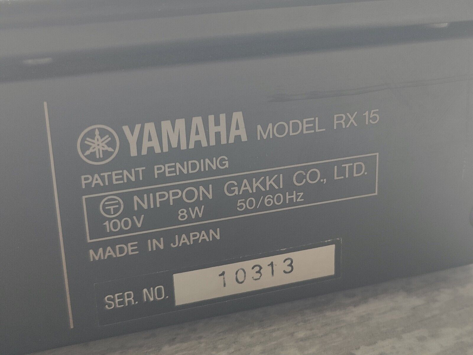 Yamaha RX15 Digital Rhythm Programmer – Cool Old Guitars