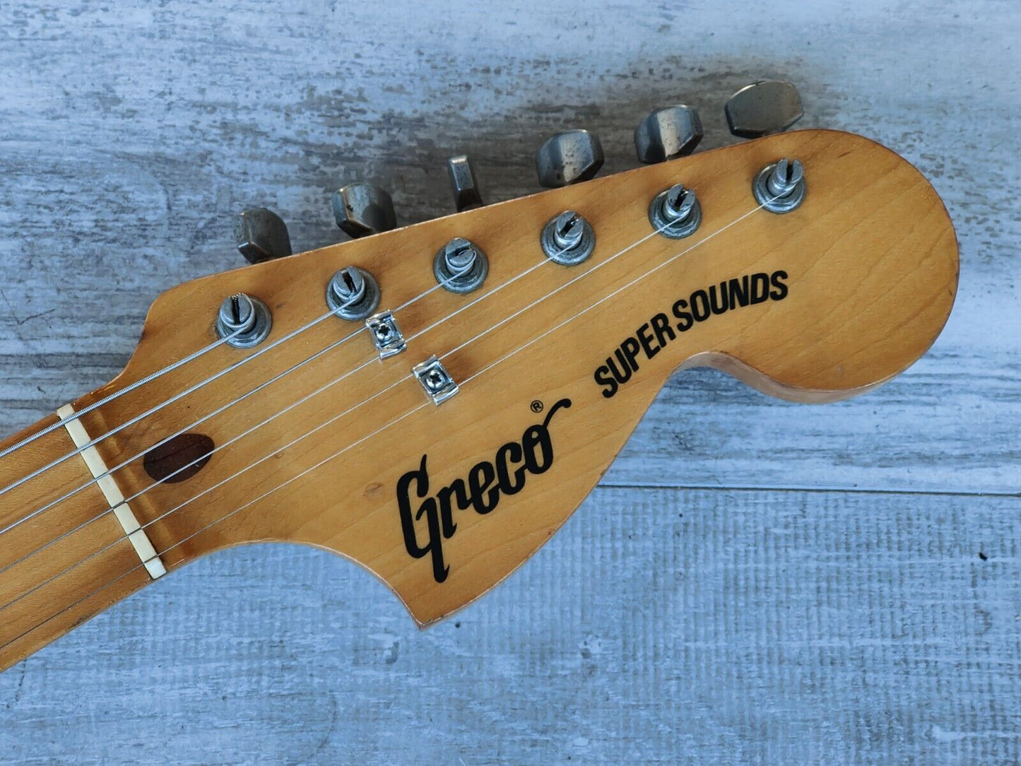 1976 Greco Japan Super Sounds SE-500N Vintage Stratocaster (Natural)