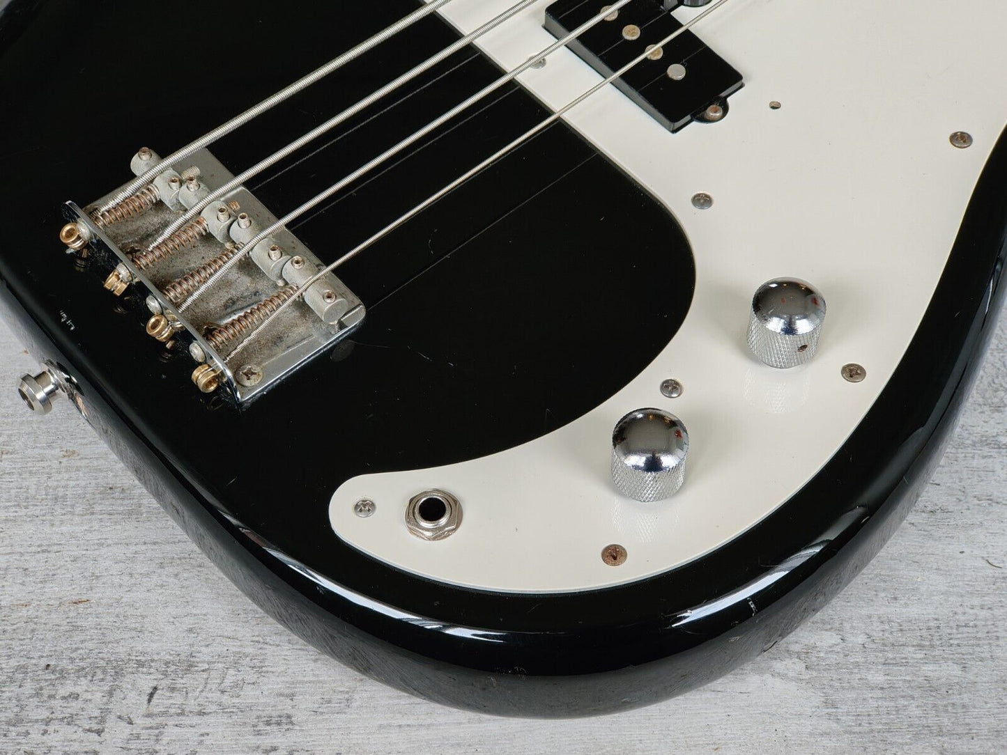 1997 Fender Japan PB57-53 '57 Reissue Precision Bass (Black)