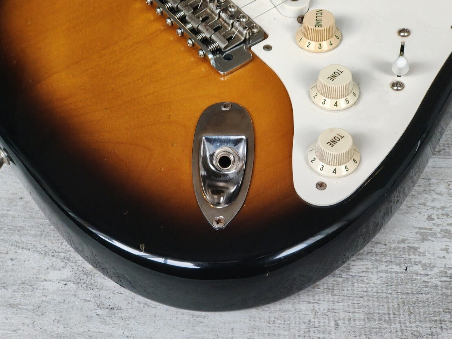 1991 Fender Japan ST57-650 '57 Reissue Vintage Stratocaster (Brown Sunburst)