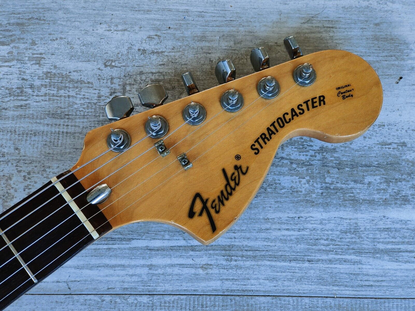 1989 Fender Japan ST72-65 '72 Reissue Blackmore Scalloped Stratocaster (White)