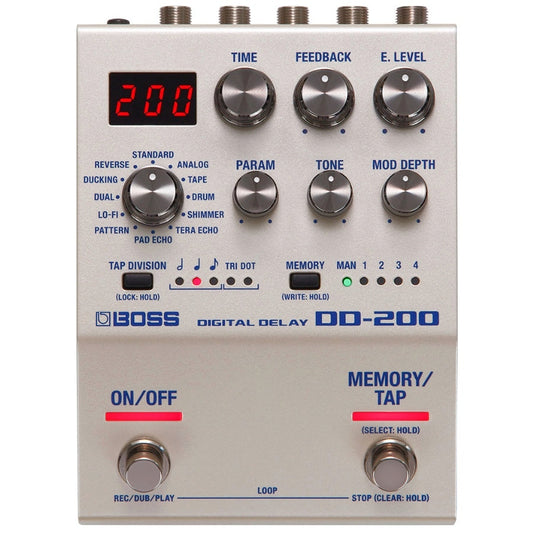 Boss DD-200 Digital Delay Pedal