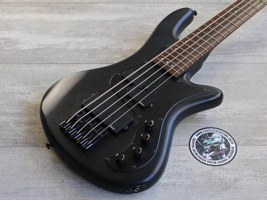 Schecter Stiletto Stealth-5 5-String Bass (Satin Black)
