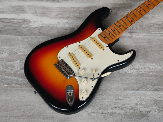 1980's Navigator (by ESP Japan) Custom Order Stratocaster w/Van Zandt Pickups (Three-Tone Sunburst)
