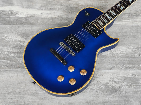 1997 Greco Japan LG-70 Eclipse Style Les Paul (Blue)
