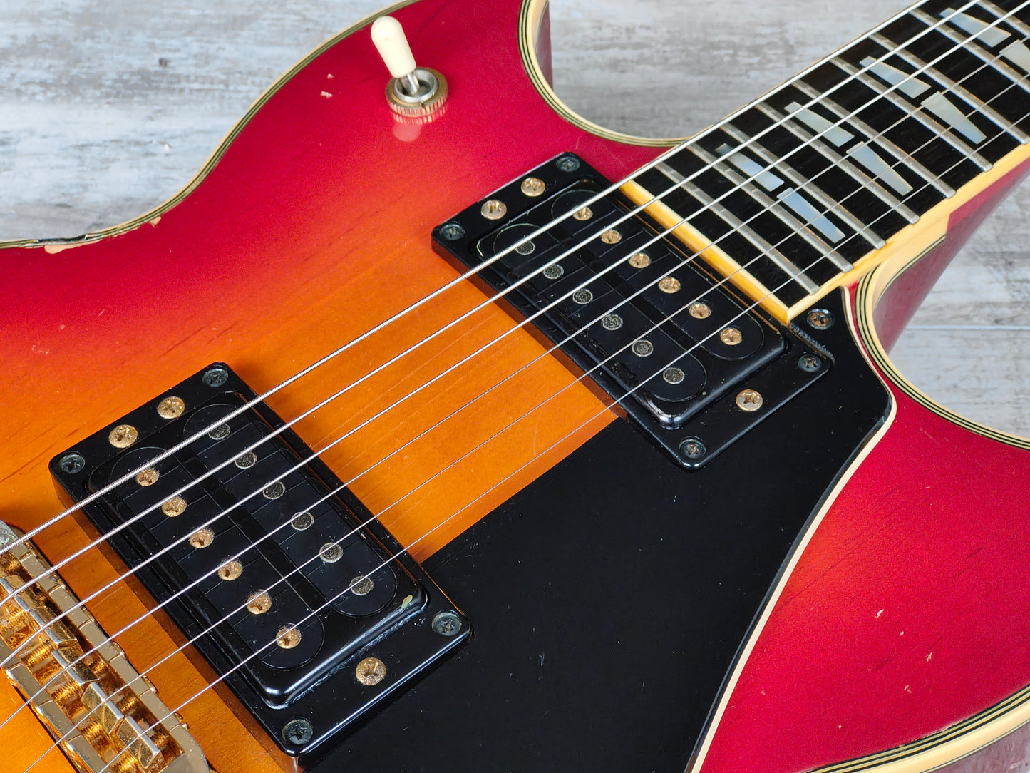 1979 Yamaha Japan SG-2000 Neckthrough Double Cutaway (Cherry Sunburst)