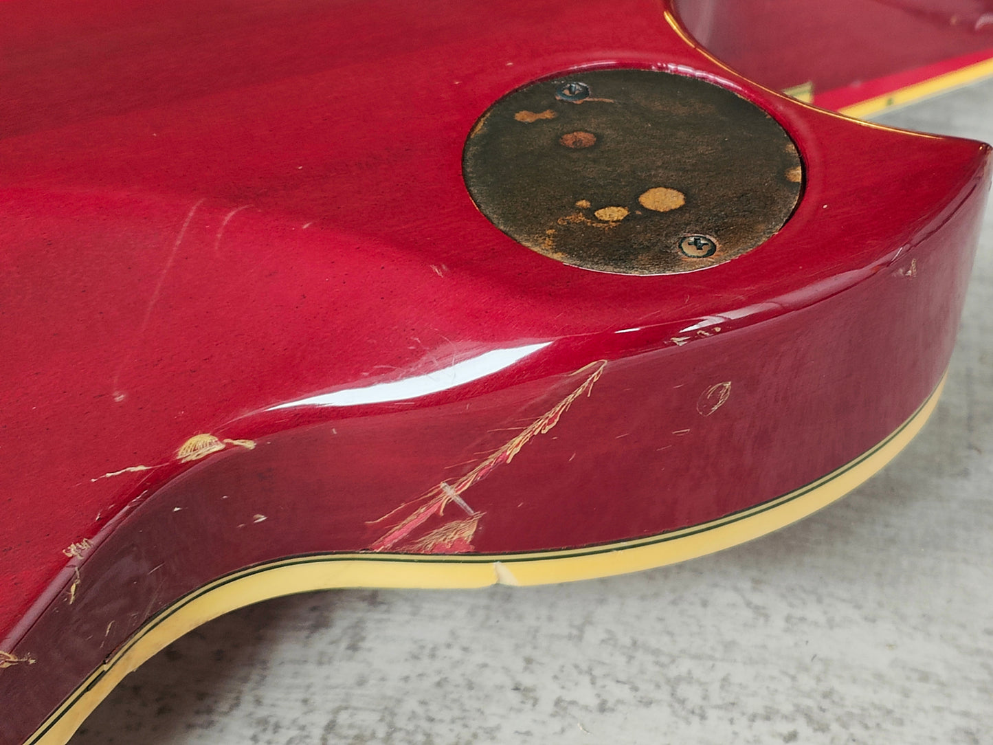 1979 Yamaha Japan SG-2000 Neckthrough Double Cutaway (Cherry Sunburst)