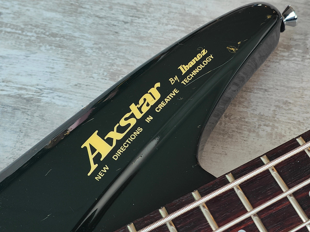 1985 Ibanez Japan Axstar AXB50 Headless Bass Guitar (Black) – Cool Old ...
