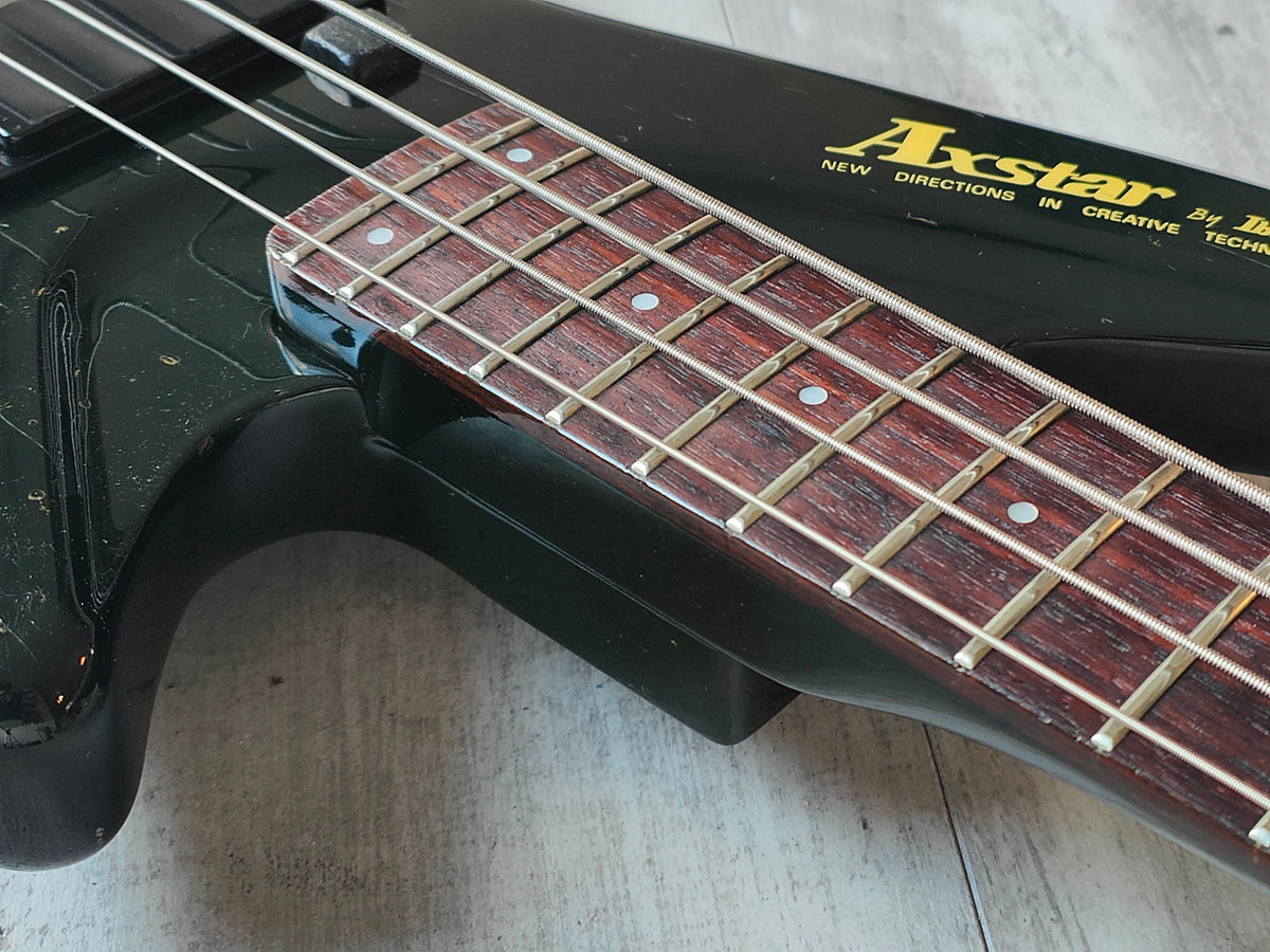 1985 Ibanez Japan Axstar AXB50 Headless Bass Guitar (Black) – Cool Old ...