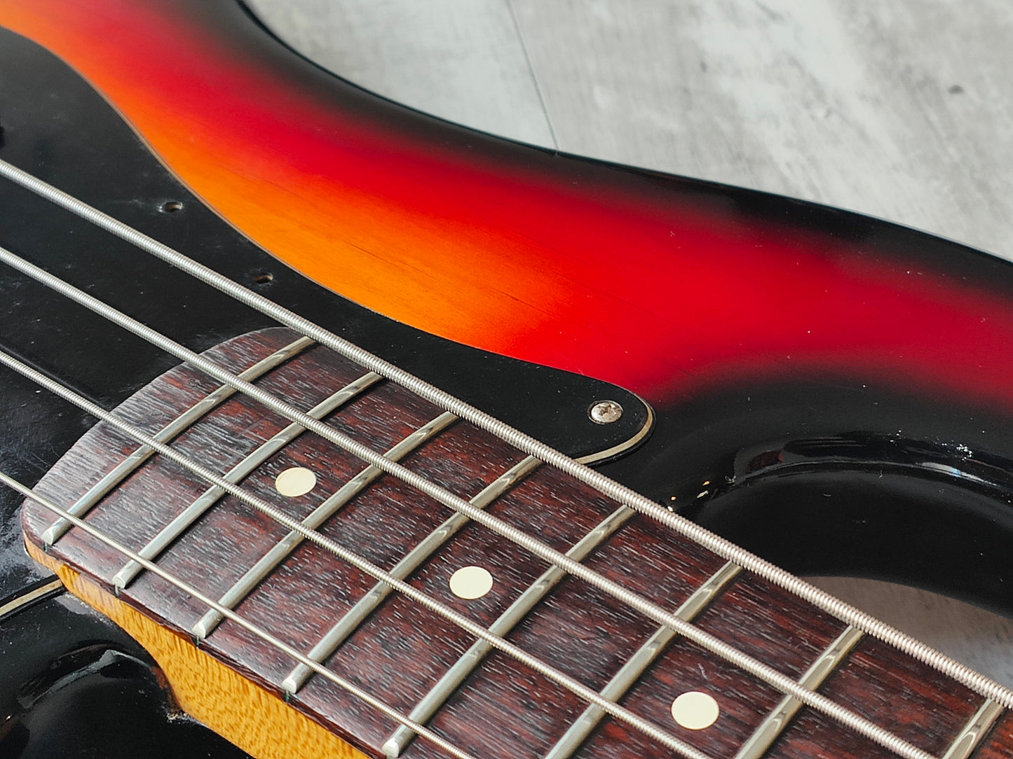 1983 Fender USA Elite I Precision Bass w/EMG's (Sunburst)