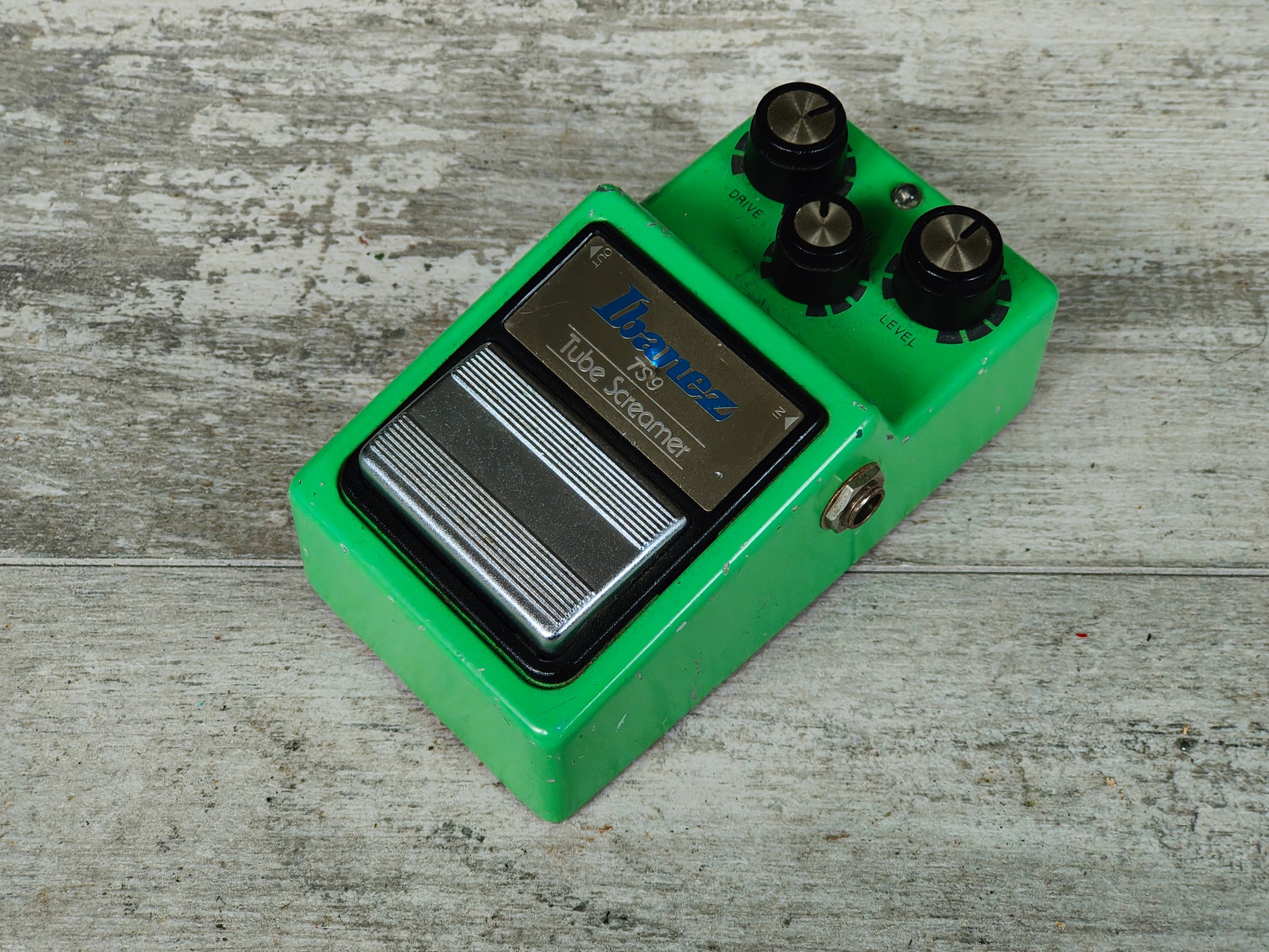 ibanez ts9 tube screamer overdrive pedal 1982 Ibanez TS-9 Vintage Tubescreamer Overdrive Pedal – Cool Old Guitars
