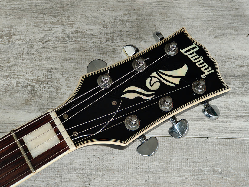 2012 Burny RLC-55JS John Sykes Les Paul Custom (Black) – Cool Old Guitars