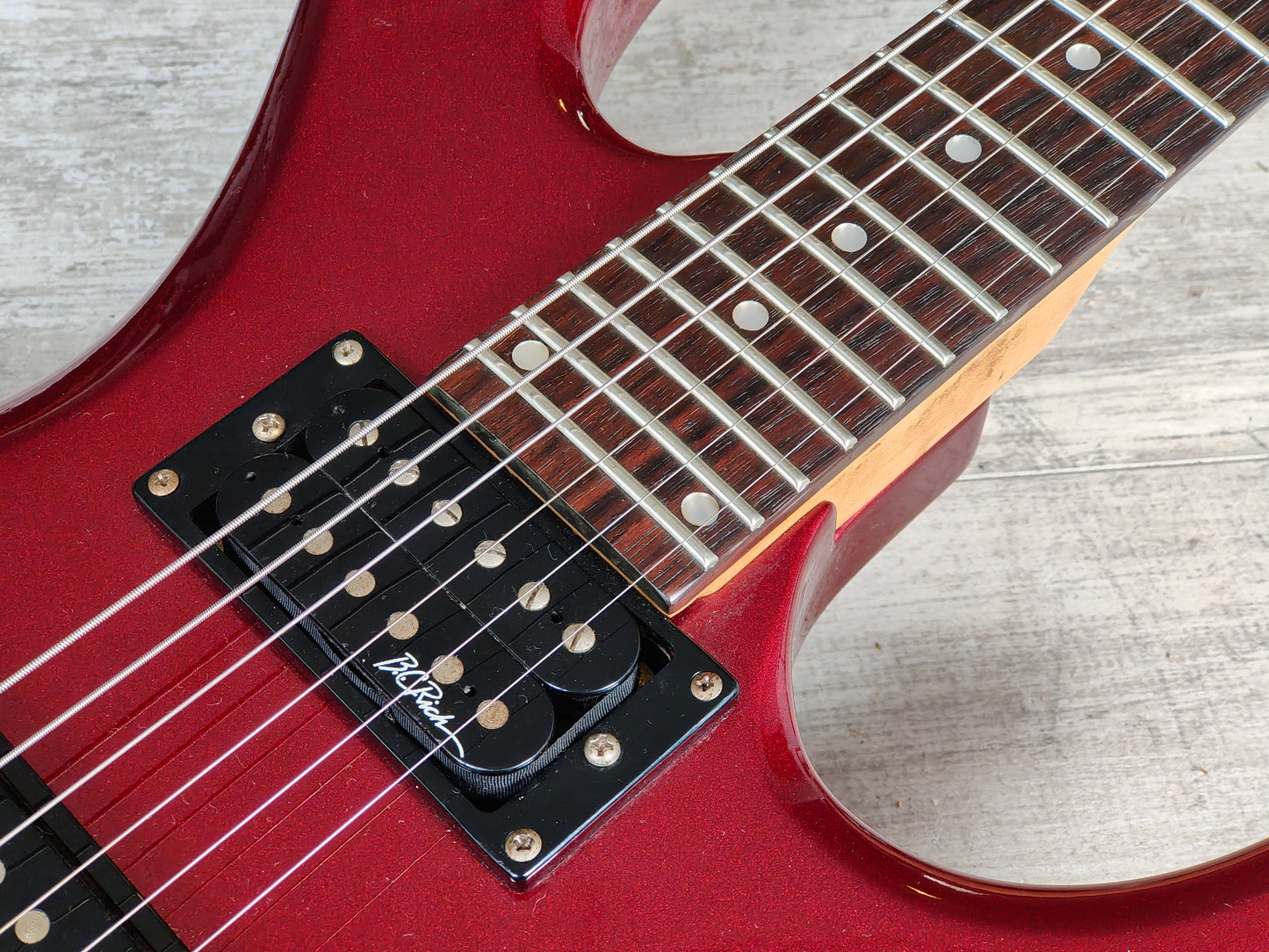 2014 BC Rich Warlock (Candy Apple Red)