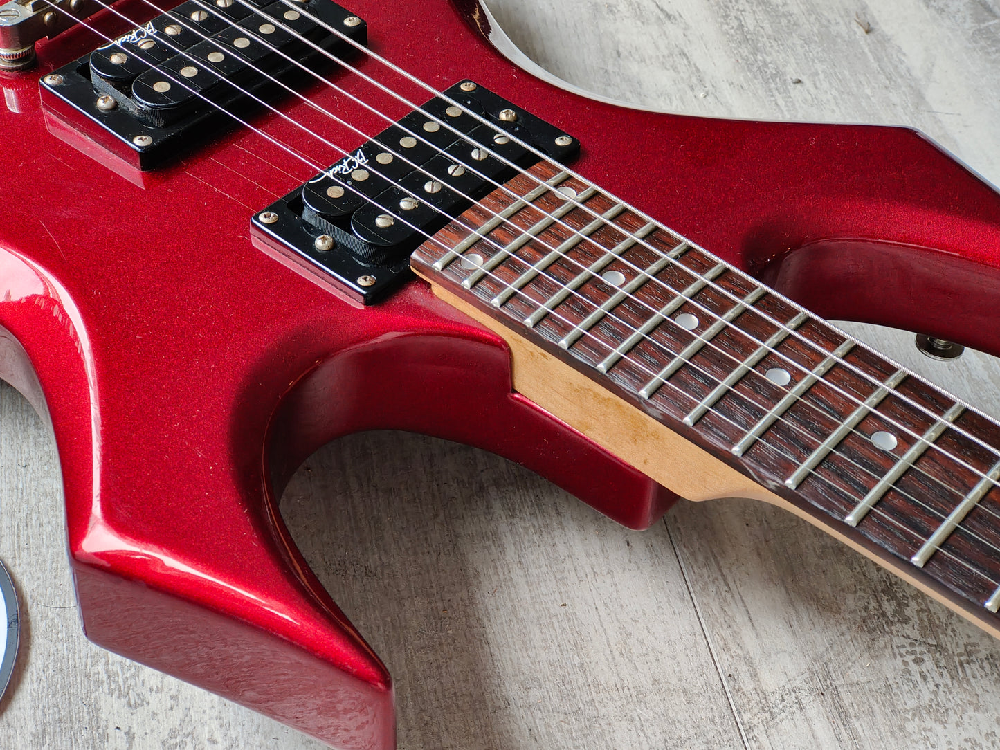 2014 BC Rich Warlock (Candy Apple Red)