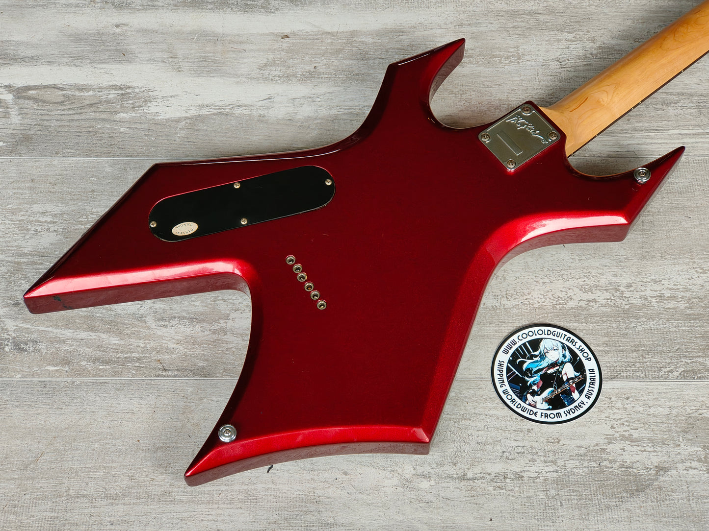 2014 BC Rich Warlock (Candy Apple Red)